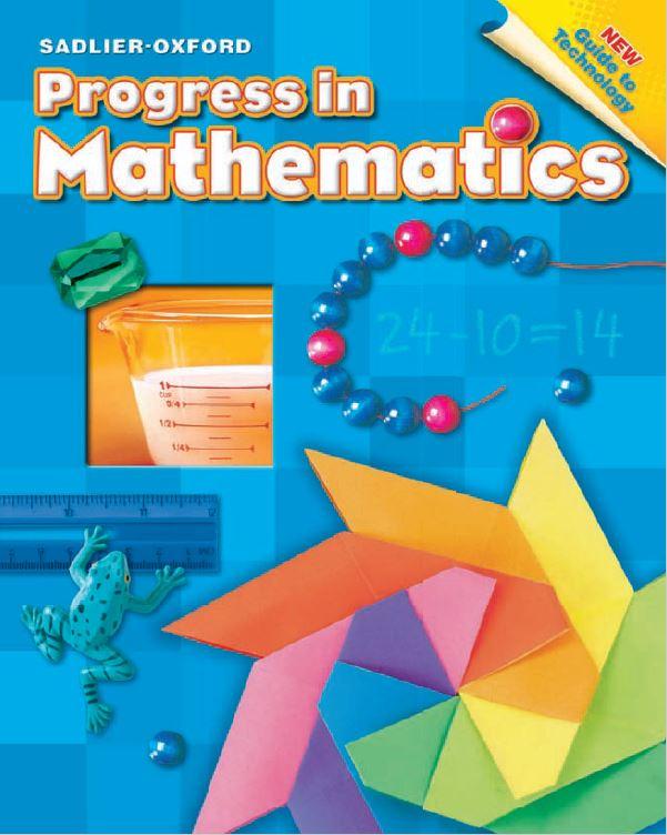 Progress in Mathematics Textbook Grade 2 – Kolbe Academy Bookstore