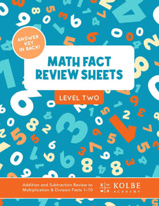 Math Facts Review Sheets- Level 2