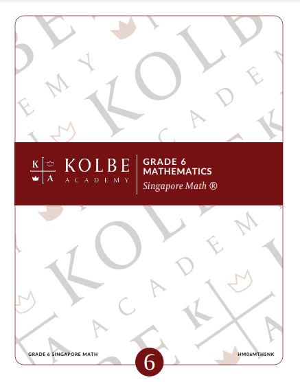 Course Plan & Tests - Singapore Math 6